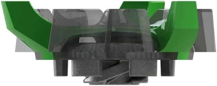 SOFTSPIKES Tour Flex Pro Golf Cleats Fast Twist 3.0-18 Replacement Spikes - Green/Charcoal - Also Fits Tri-Lok, Slim-Lok, and Tour Lock Cleat Insert Systems - Image 4